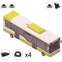 Комплект видеонаблюдения для автобуса под ПП № 969 (онлайн SD)