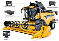 Комплект видеонаблюдения для сельскохозяйственной техники с функцией "АнтиДТП"