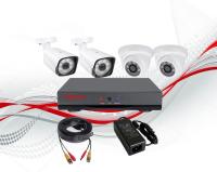Комплект видеонаблюдения комбинированный 2+2 1080P