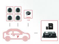 Комплект видеонаблюдения для автошкол Мовирег