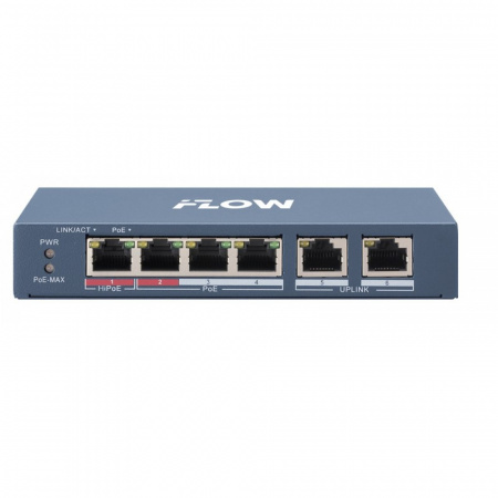 iFLOW F-SW-EU206HPOE-V Неуправляемый коммутатор