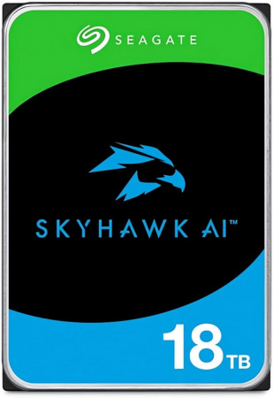 3.5" HDD 18 Тбайт Seagate SkyHawk ST18000VE000