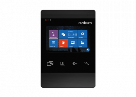 MAGIC 4 DARK HD - 4.3" монитор HD домофона с записью Novicam