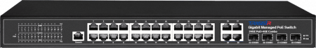 РоЕ-коммутатор TRASSIR TR-NS24284C-400-24PoE