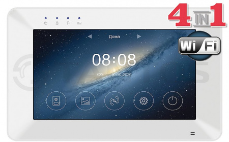 Монитор видеодомофона 7 дюймов Rocky HD Wi-Fi