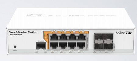 MIKROTIK CRS112-8P-4S-IN