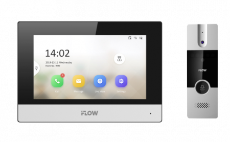 Комплект IP видеодомофона iFLOW  F-VI-5342H