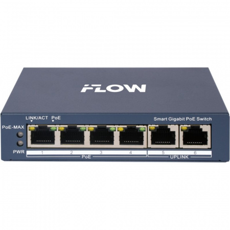 iFLOW F-SW-EM606POE-VM/L Смарт-управляемый коммутатор