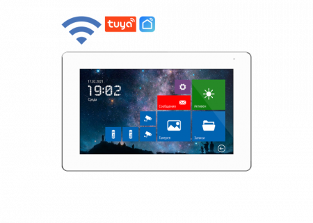 FREEDOM 7 FHD WIFI - Full HD видеодомофон с сенсорным дисплеем 7", записью и переадресацией вызова на смартфон