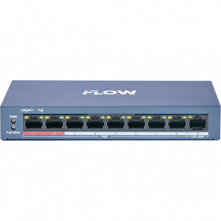 iFLOW F-SW-EU209POE-V/L Неуправляемый коммутатор